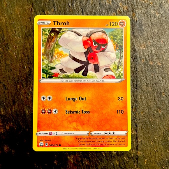 throh pokemon card Amazon.com: Pokemon - Throh (51) main image 1